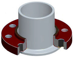 AL6XN Lap Joint Flange lap joint flange with outline