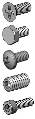 Zirconium Screws