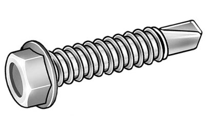 Self Drilling Screw angled image