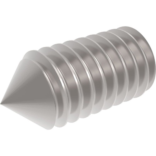 PEEK Cone Point Set Screw cone point